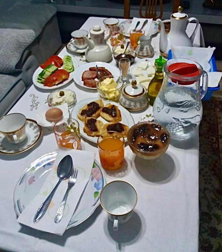 Hoxha House Hotel กรูเยอ ภายนอก รูปภาพ